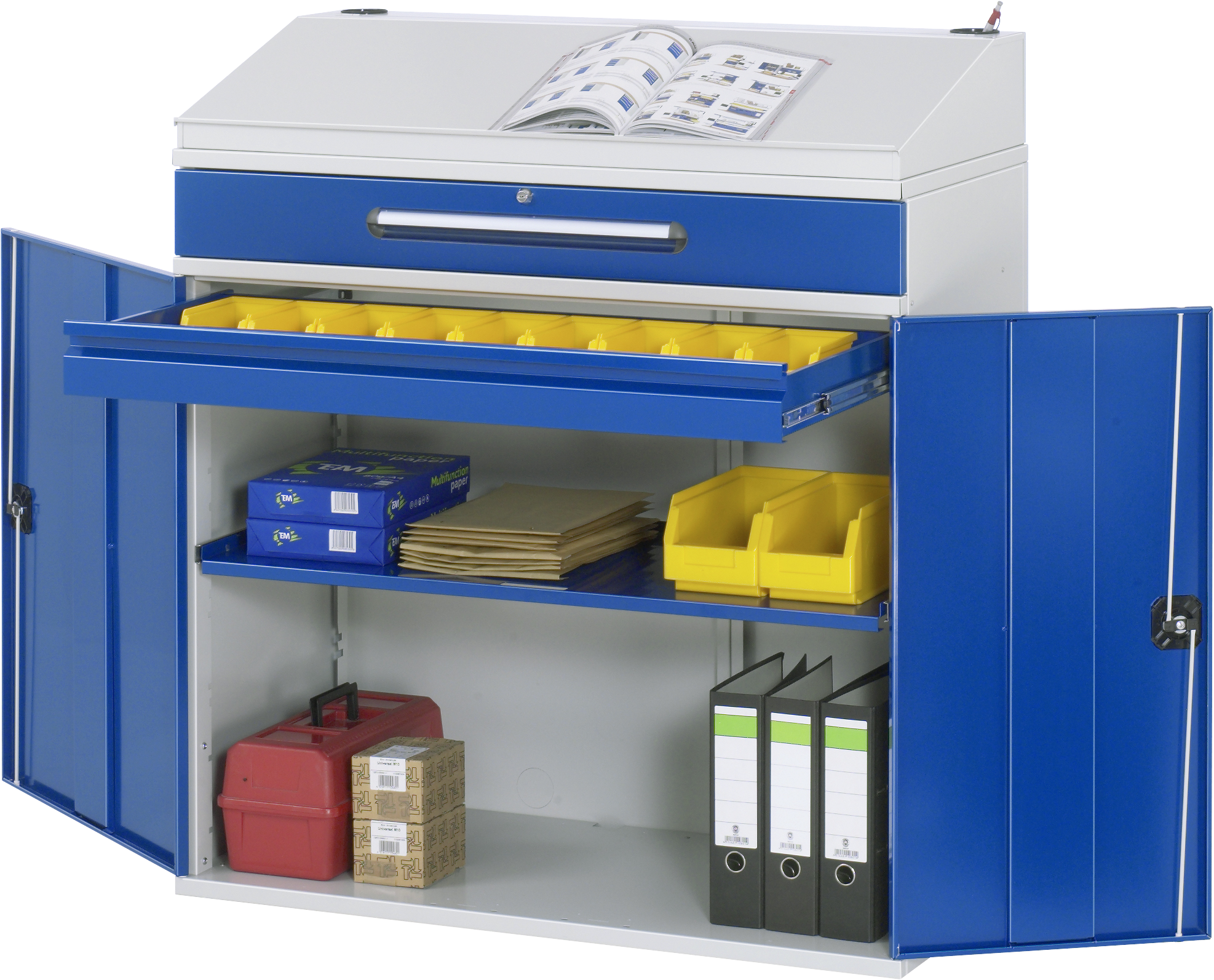 Beistellschrank-Stehpult Modell 03