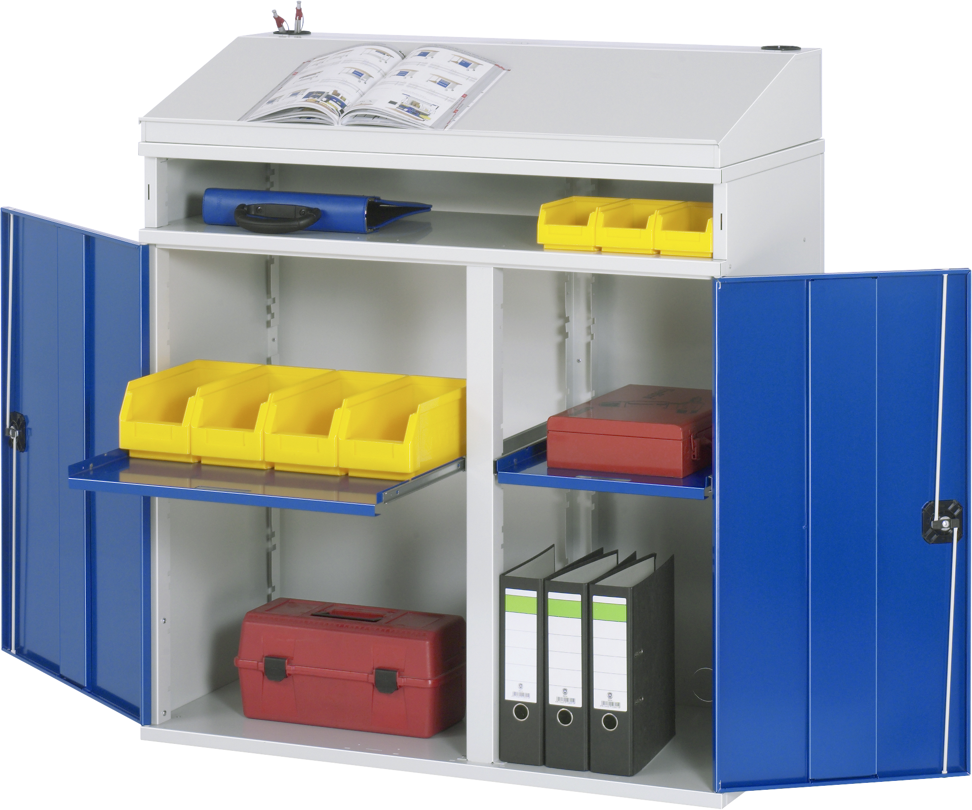 Beistellschrank-Stehpult Modell 01