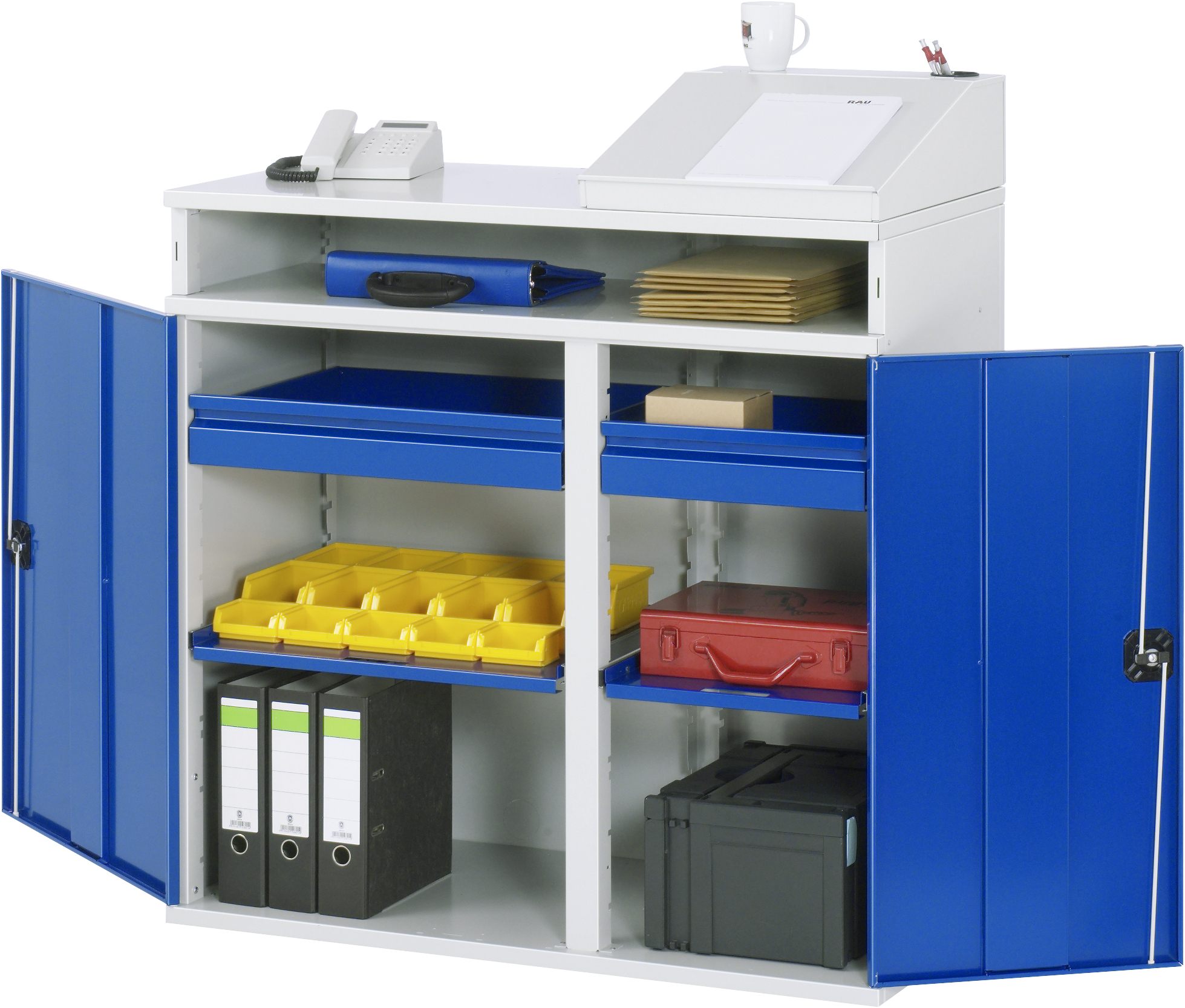 Beistellschrank-Stehpult Modell 08