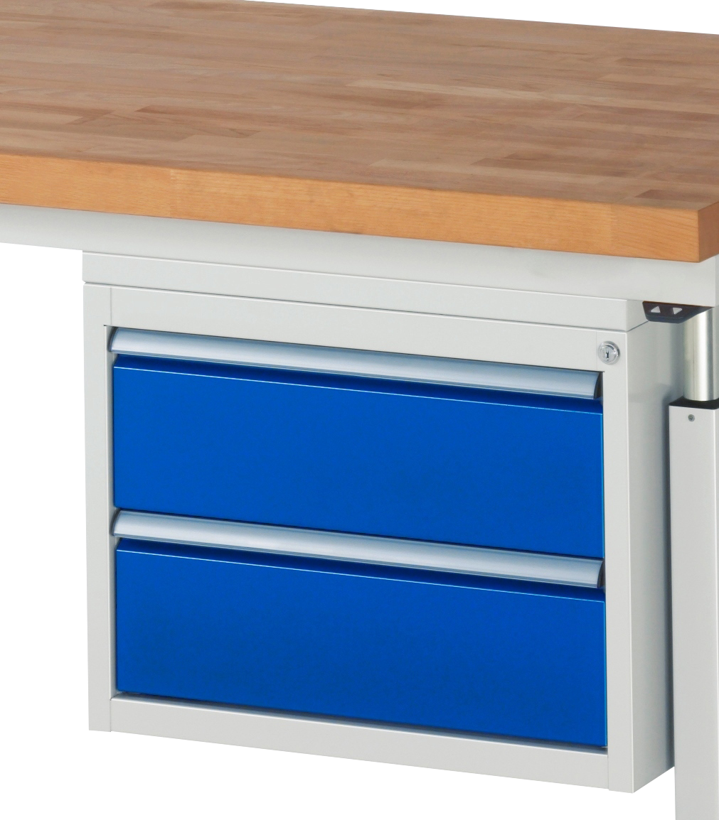 Unterbau-Container mit 2 Schubladen