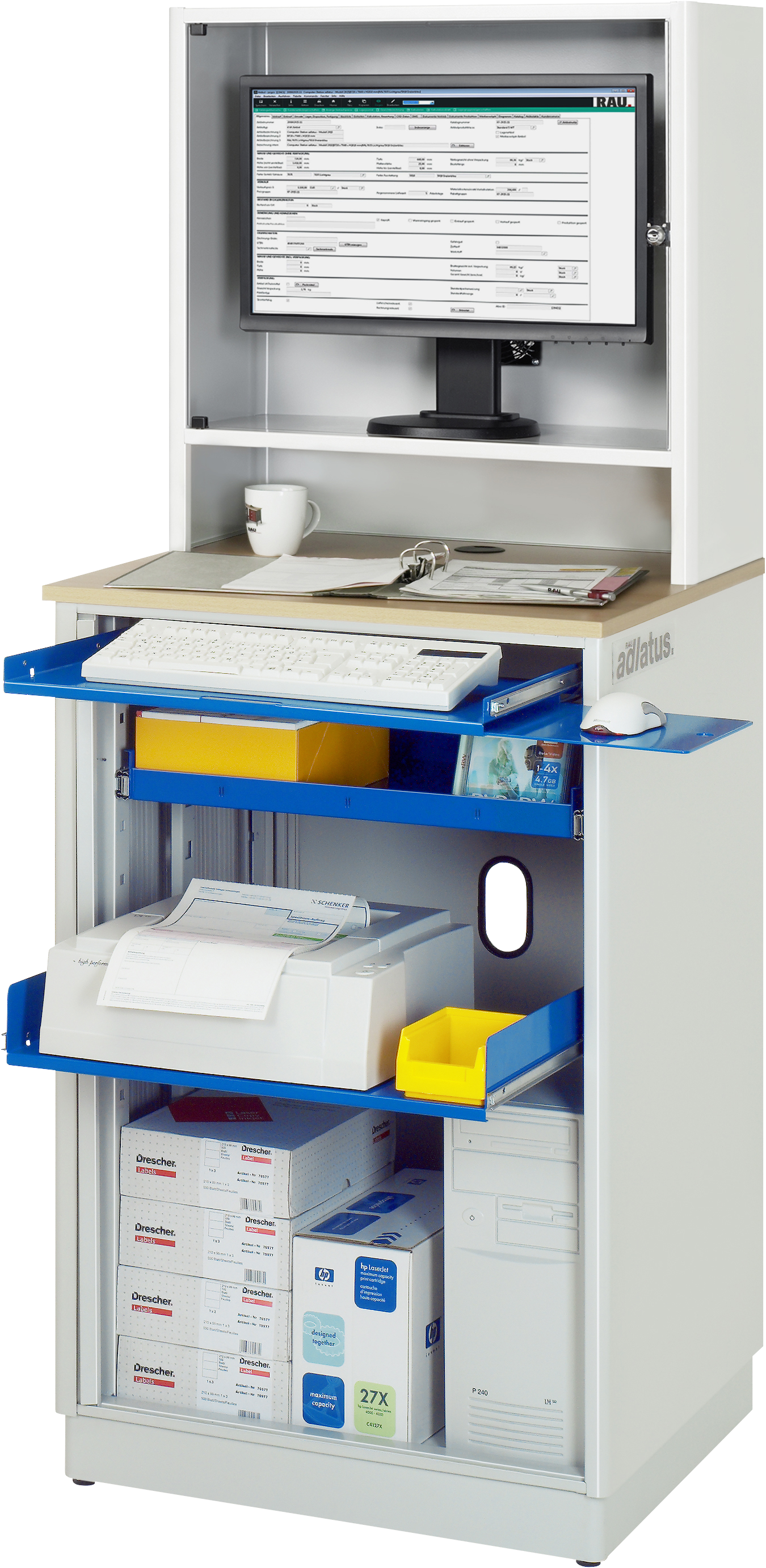 Computer-Station Modell 2015