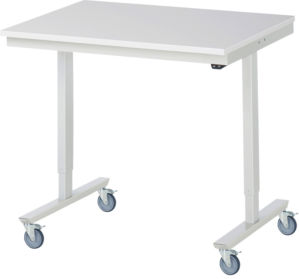 Fahrbarer Arbeitstisch elektrisch höhenverstellbar