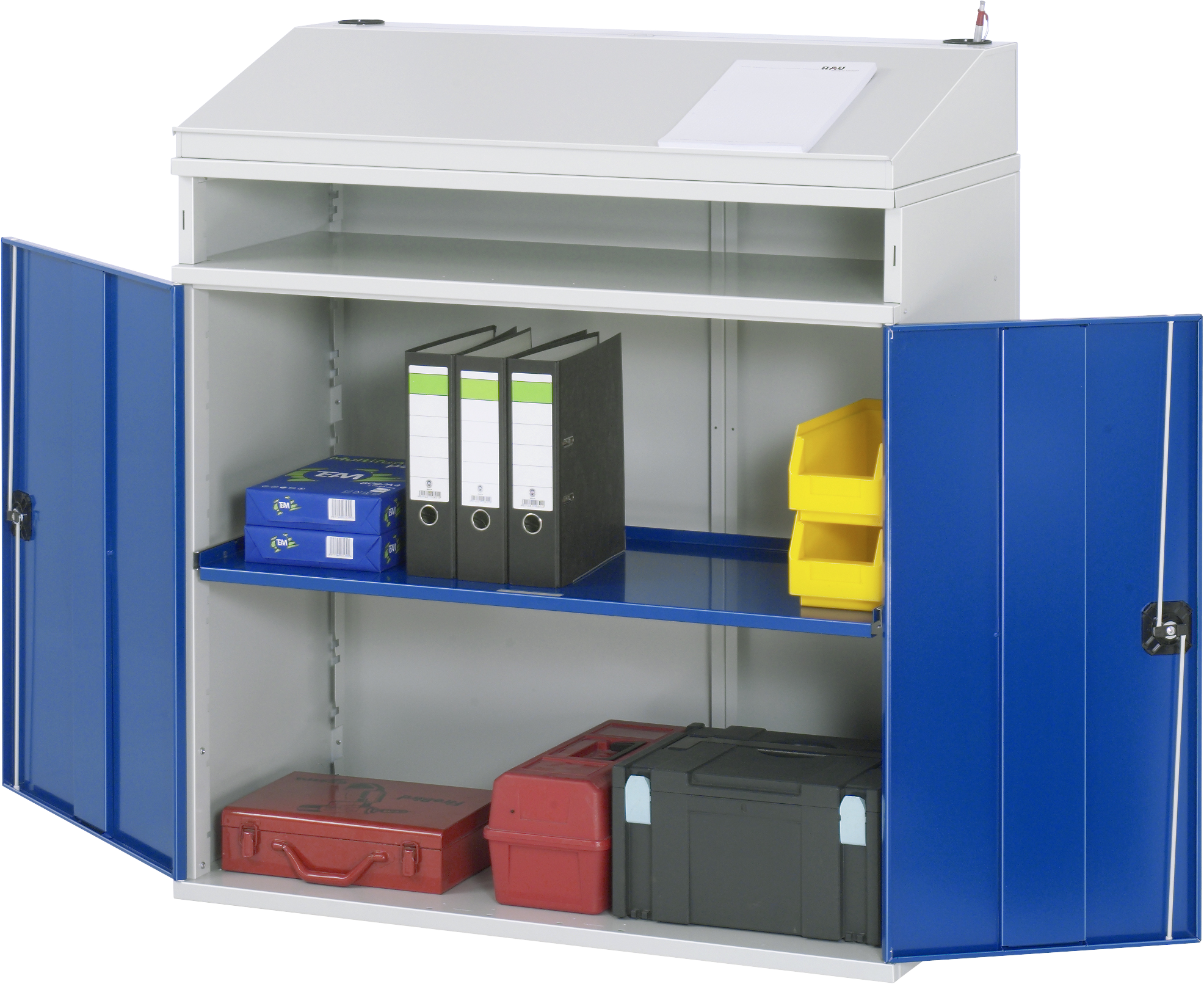 Beistellschrank-Stehpult Modell 01