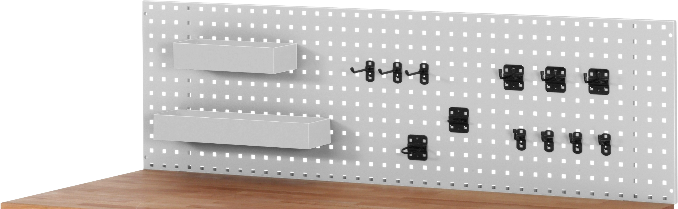 Lochplatte zur Werkbankmontage