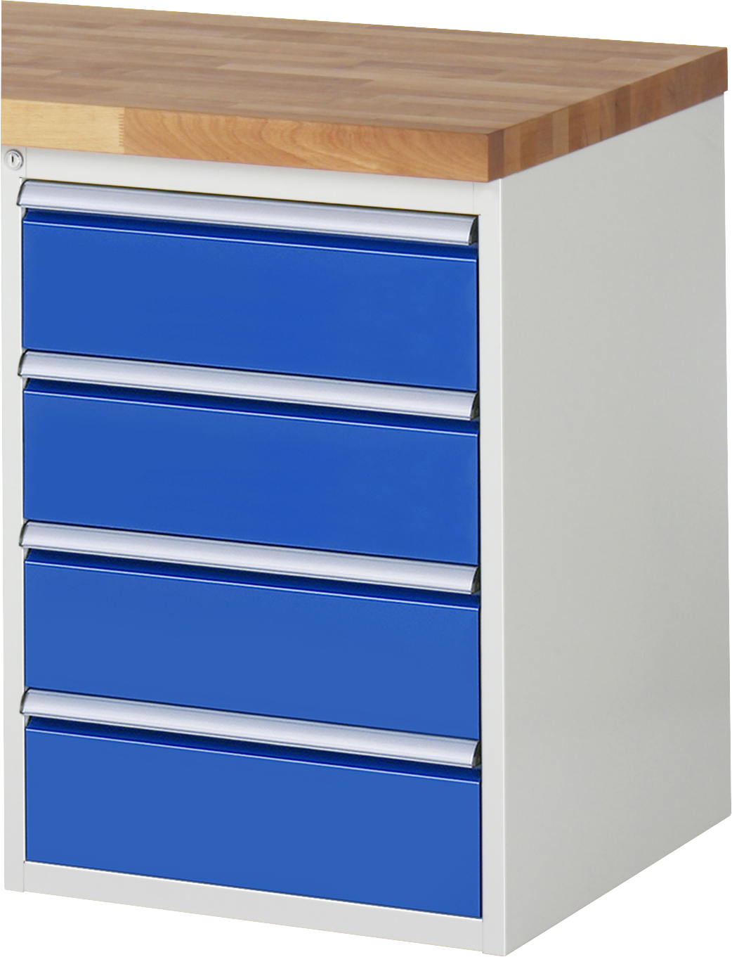 Unterbau-Container mit 4 Schubladen