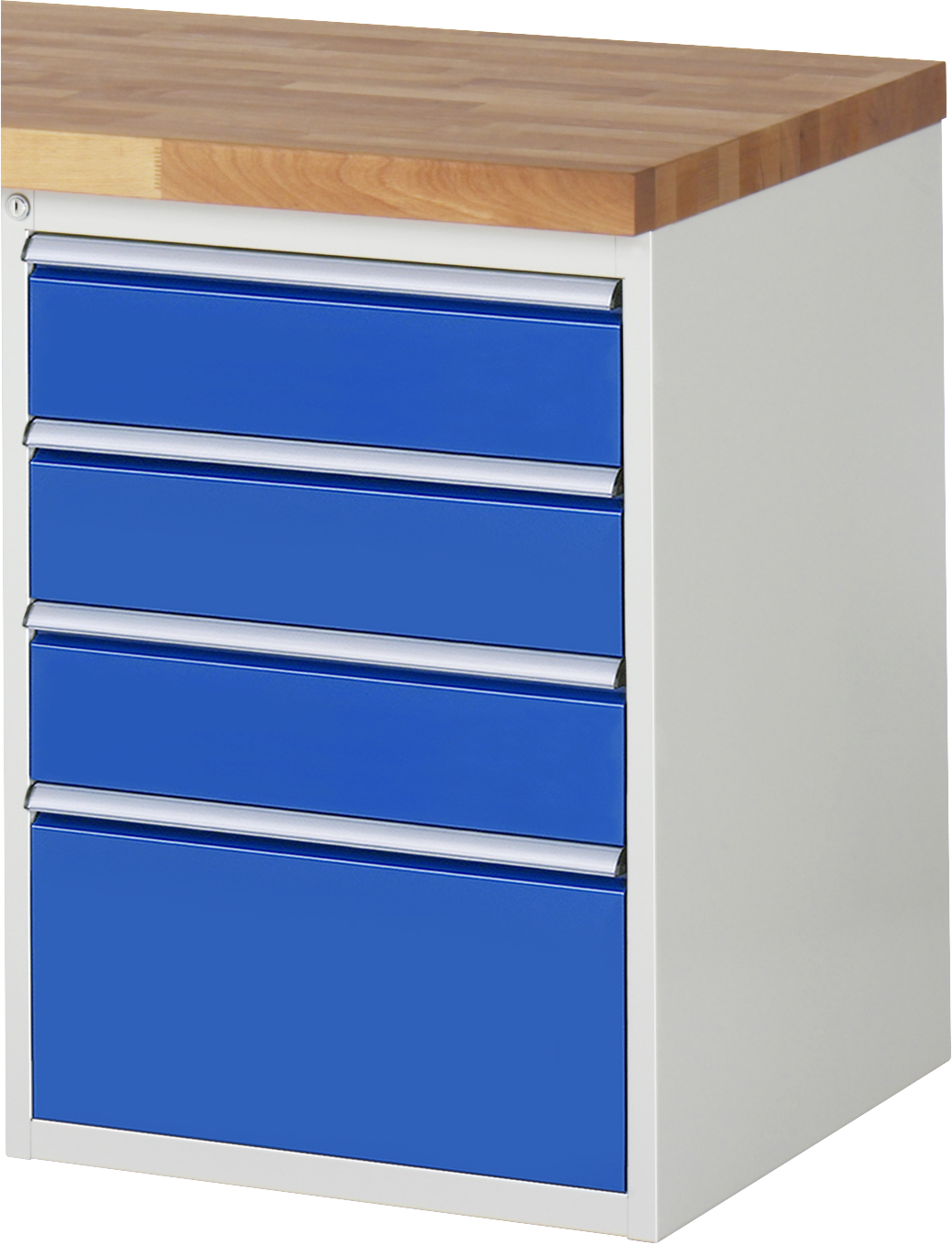 Unterbau-Container mit 4 Schubladen