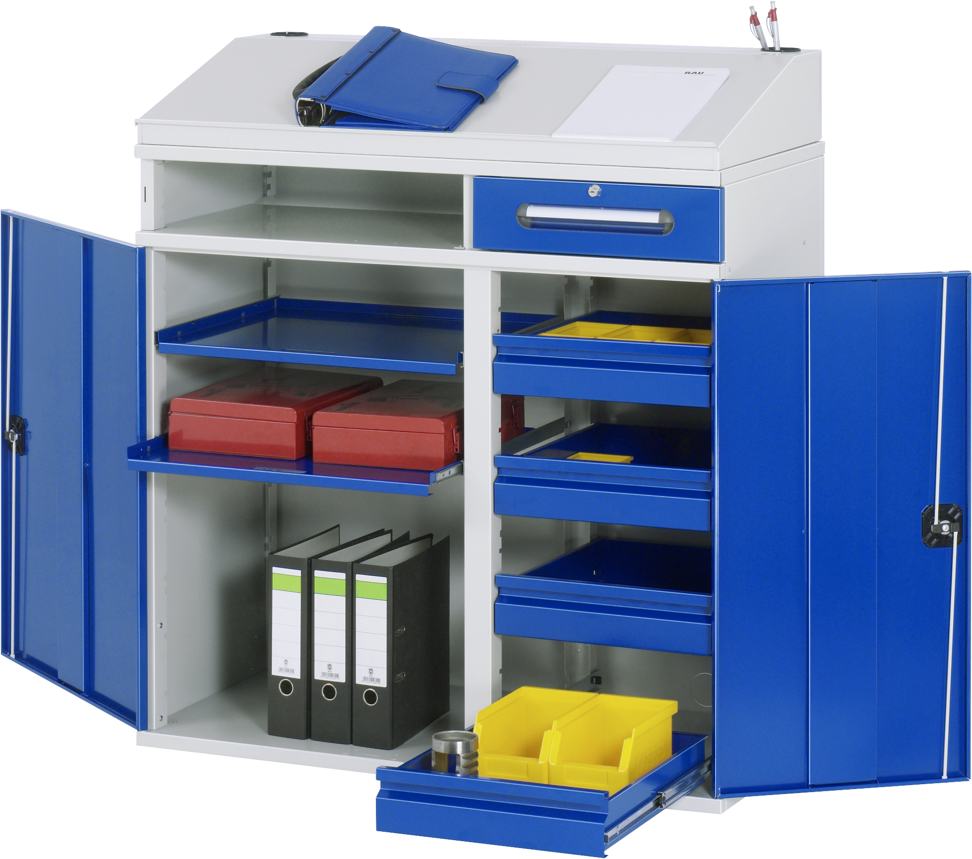 Beistellschrank-Stehpult Modell 06