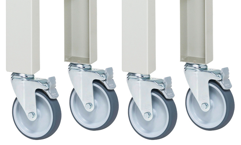 Rollensatz, Traglast 200 kg, Ø125 mm