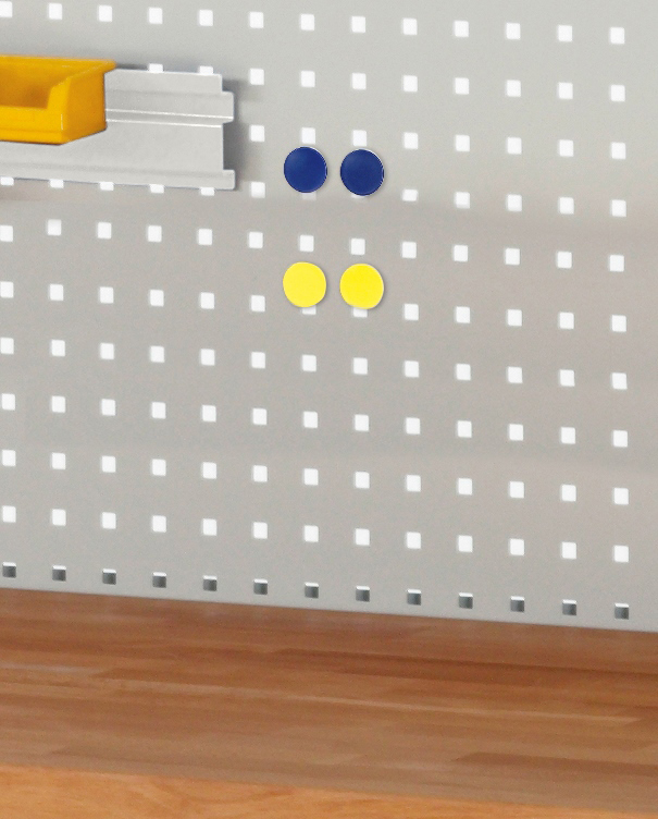 Magnete für Lochplatte (VE = 4 Stück)