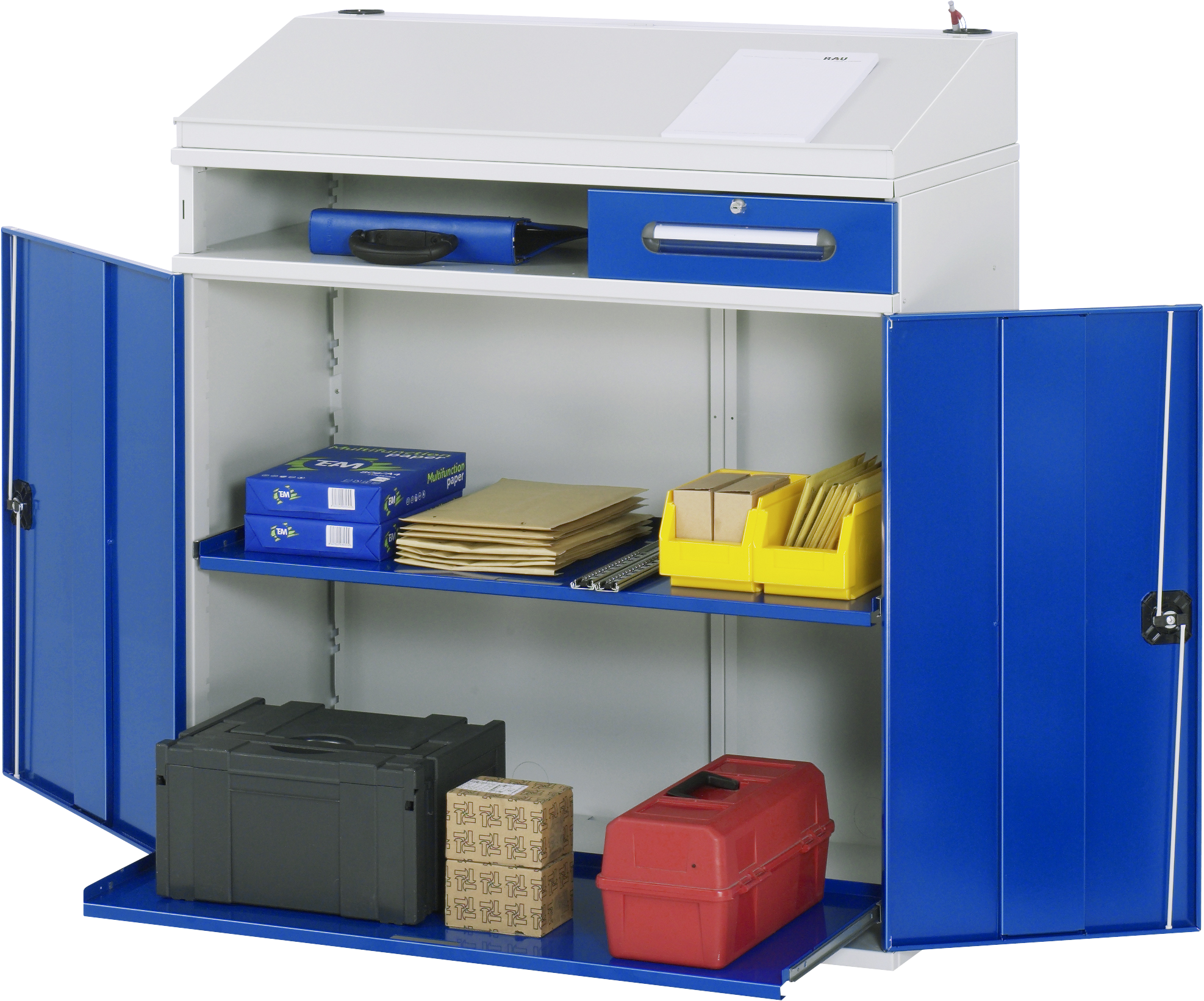 Beistellschrank-Stehpult Modell 05