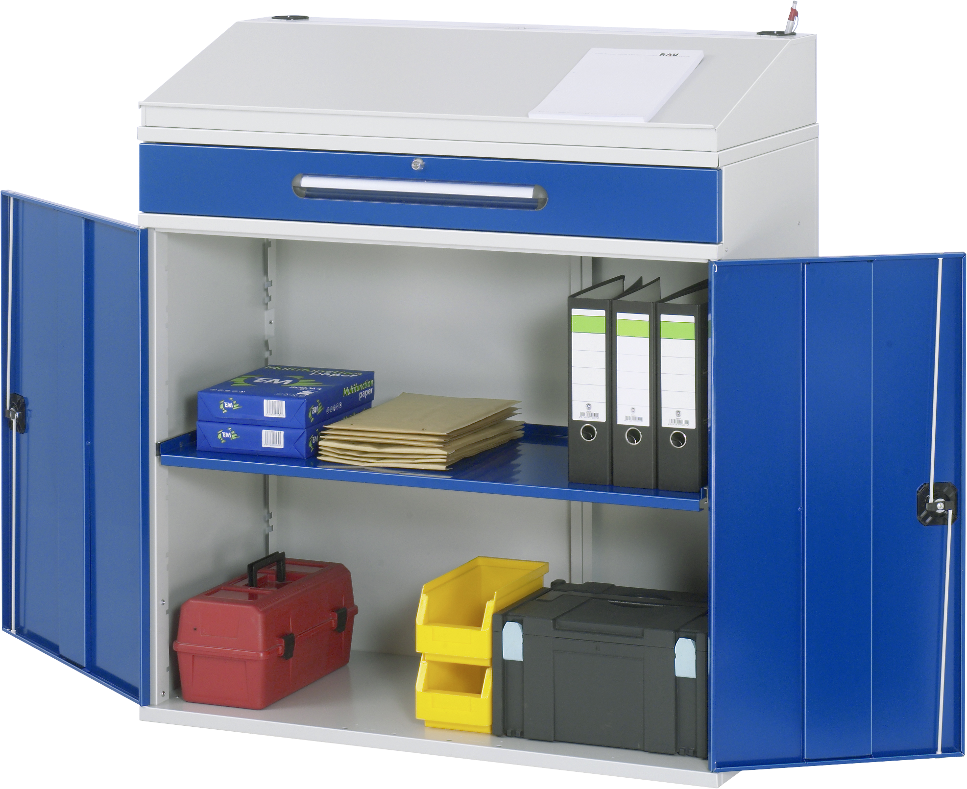 Beistellschrank-Stehpult Modell 02